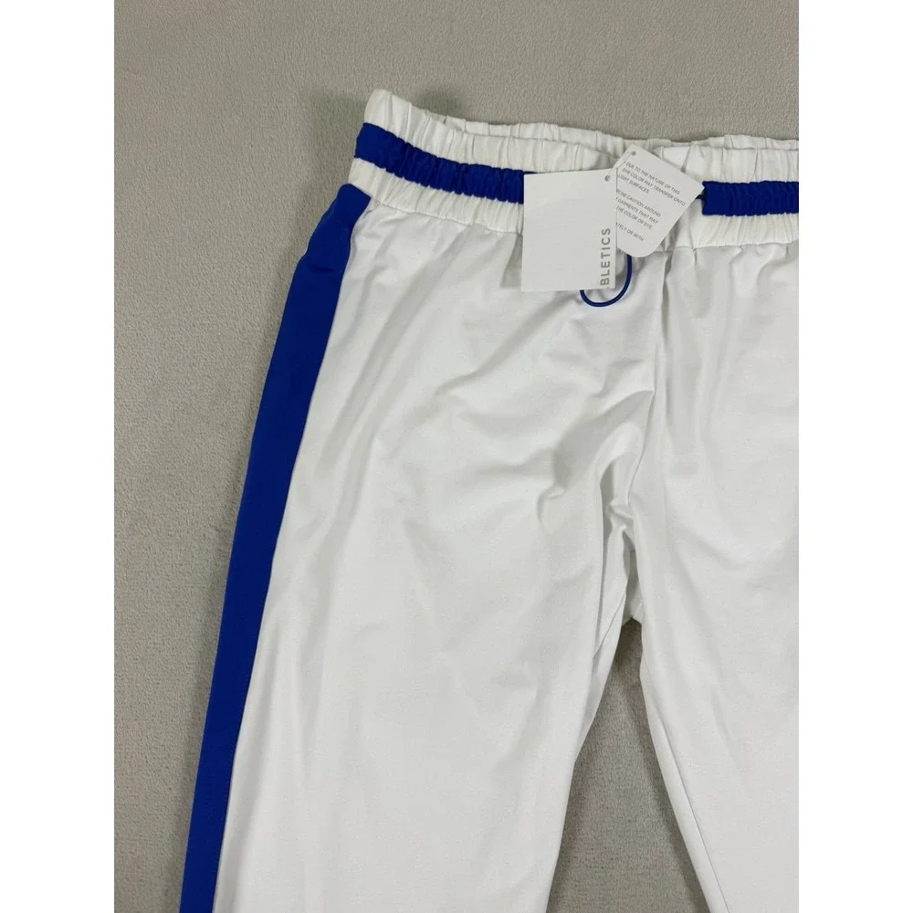 Fabletics Victoria Pants Short Contrast Tuxedo Track Pants Women's Size L